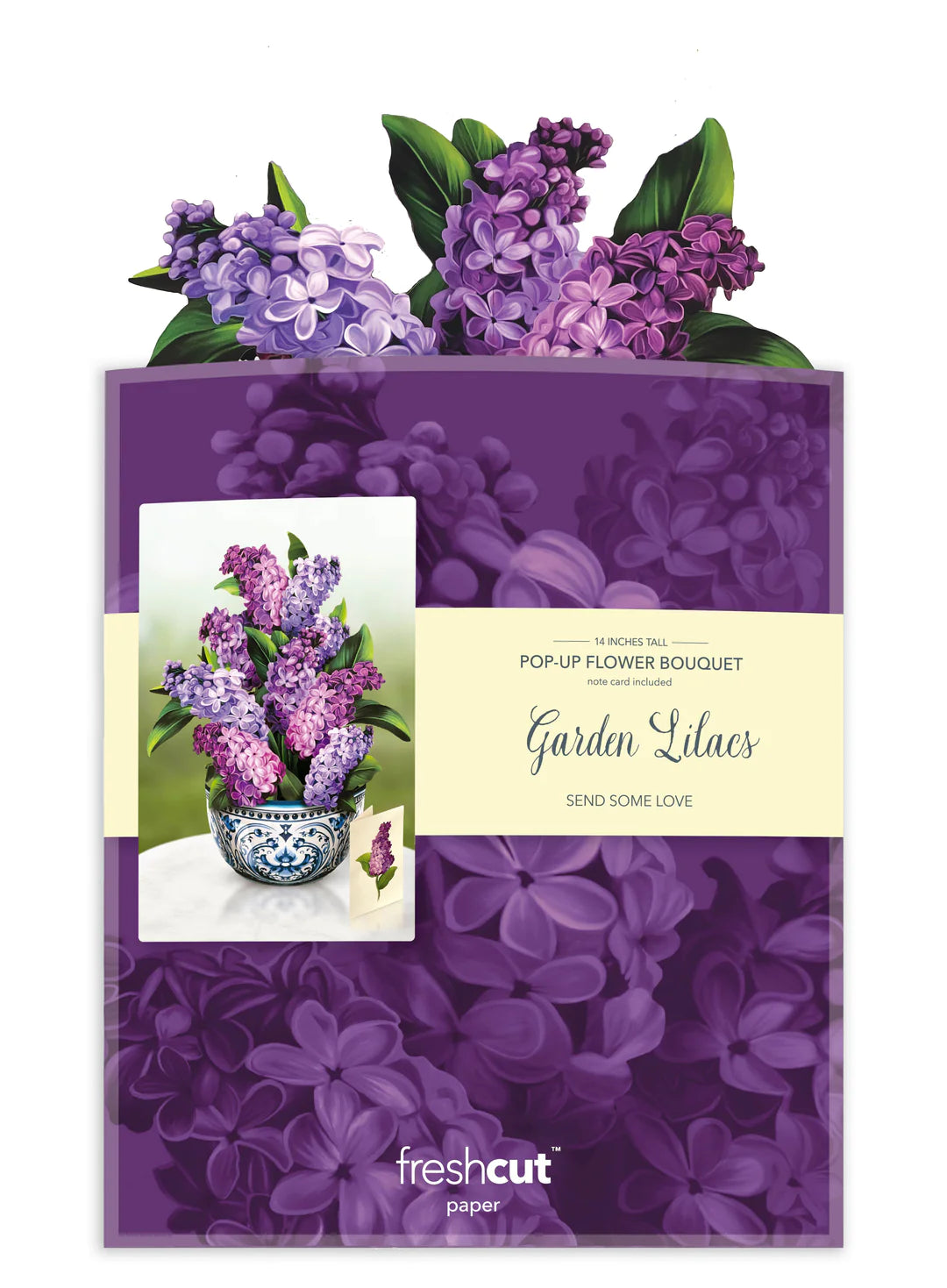Garden Lilacs Paper Flower Bouquet