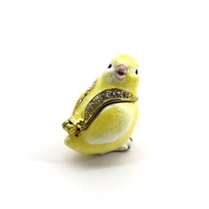 Daffodil Chick Enamel Box