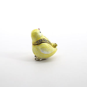 Daffodil Chick Enamel Box