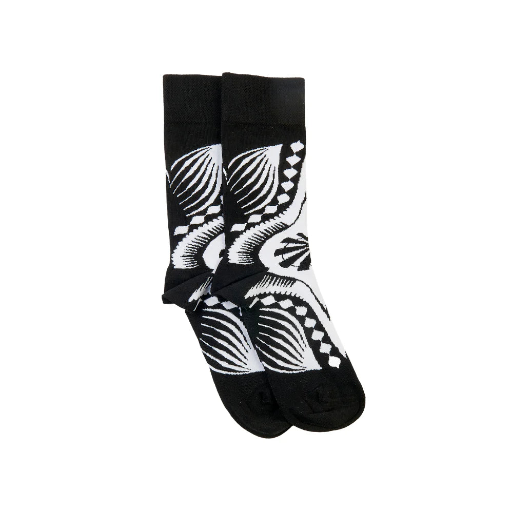 Dashiki Print Socks