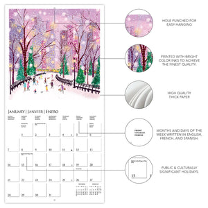 Joyful Landscapes 2024 Wall Calendar