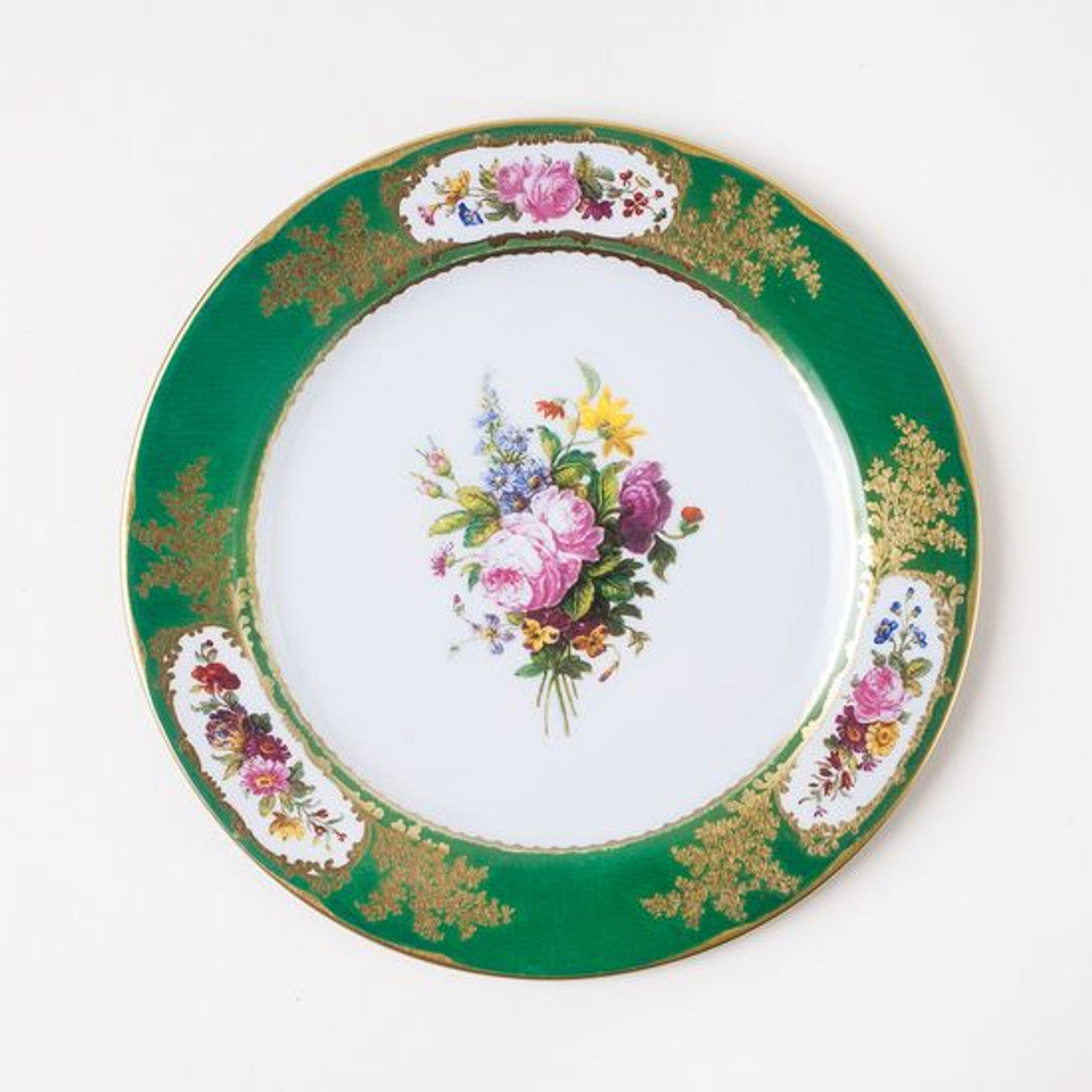 Green Sévres Tin Plate