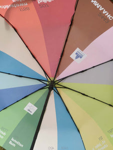 Colors of Washington Travel Umbrella