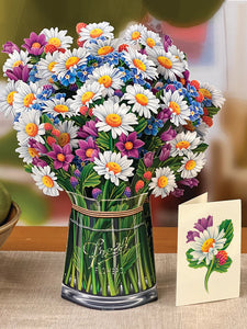 Field of Daisies Flower Paper Flower Bouquet