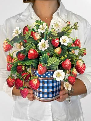 Strawberry Blossom Flower Bouquet