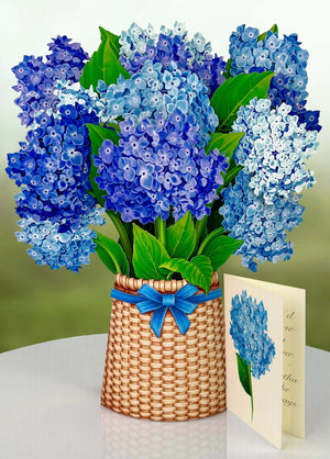Nantucket Hydrangea Paper Flower Bouquet