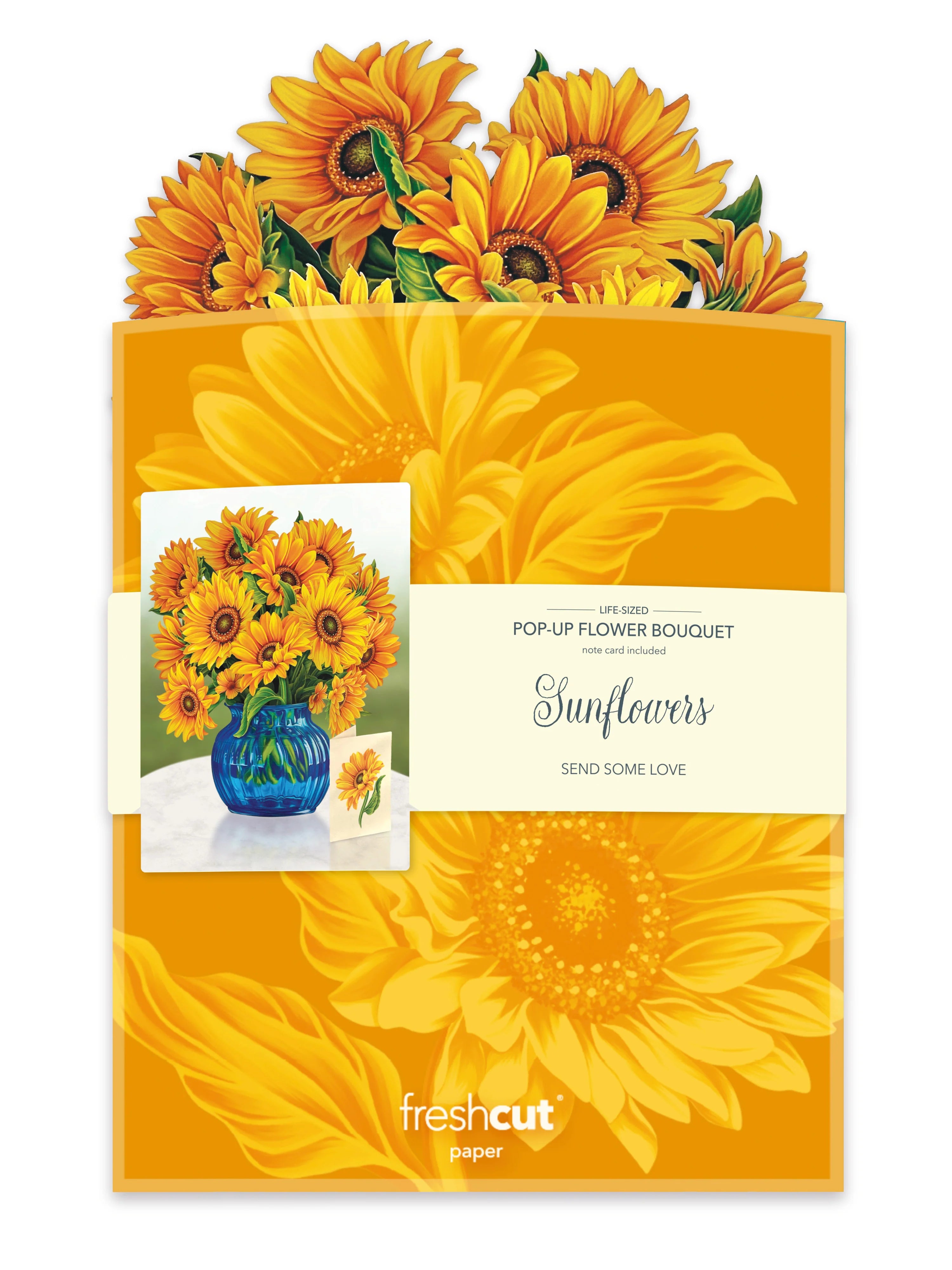 Sunflowers Paper Flower Bouquet