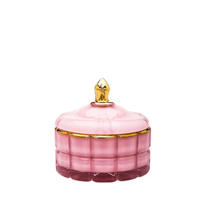 Glass Jewelry Jar