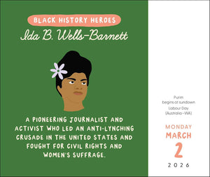 Hope Through Black History 2026 Calendar