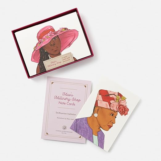 Mae's Millinery Shop Note Card  Set: 12 All-Occasion Cards That Celebrate the Legacy of Fashion Designer Mae Reeves