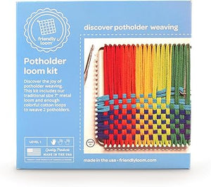 7” Traditional Potholder Weaving Kit