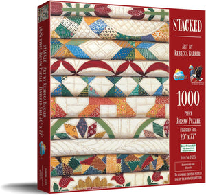 Stacked - 1000 pc Jigsaw Puzzle