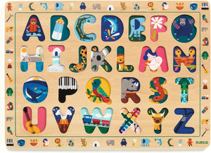 Alphabet Wooden Puzzle