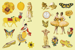 The Antiquarian Sticker Book: Imaginarium: Over 1,000 Exquisite & Enchanting Stickers