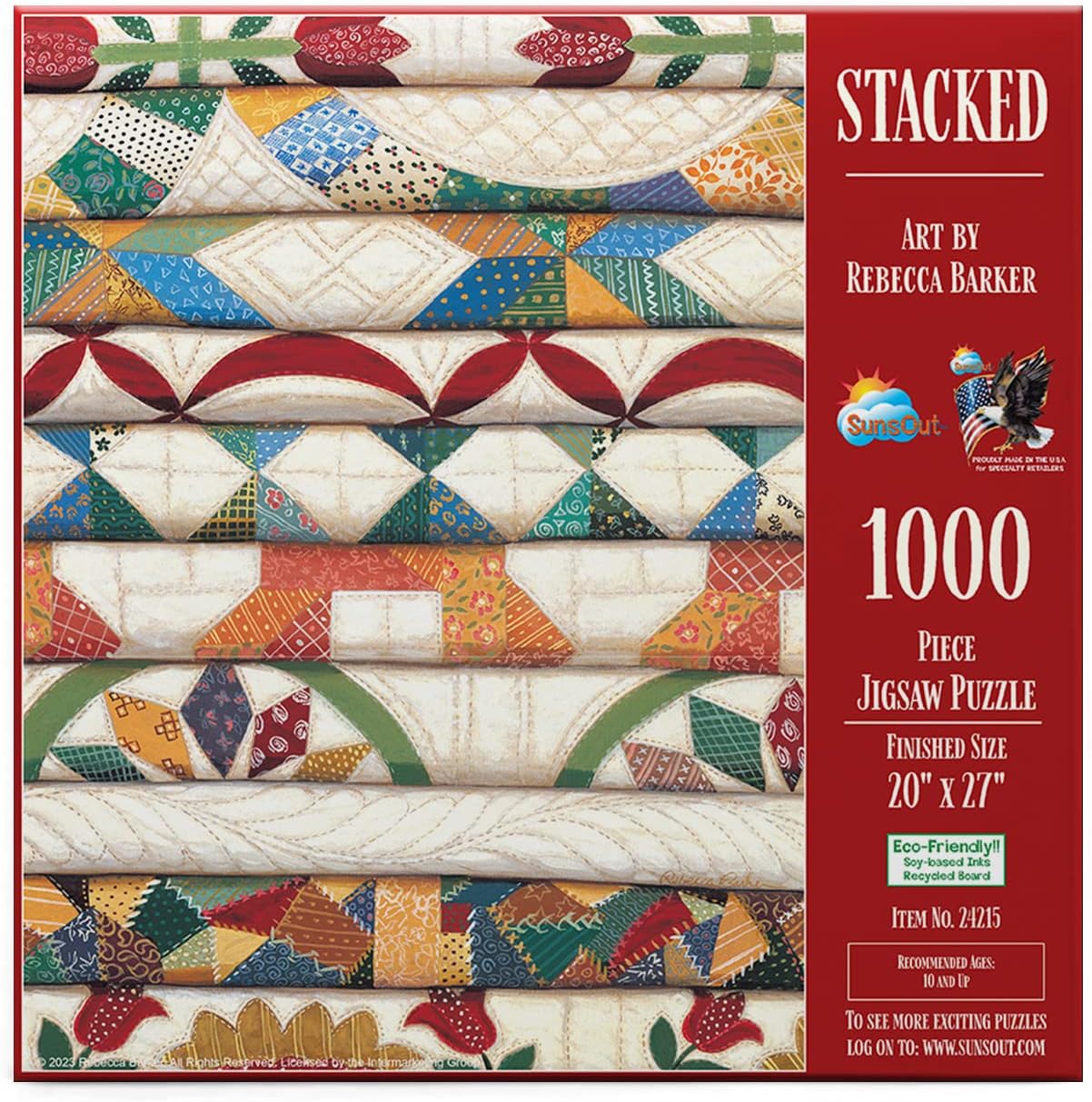 Stacked - 1000 pc Jigsaw Puzzle