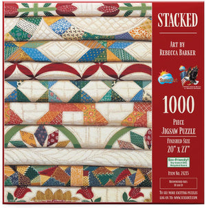 Stacked - 1000 pc Jigsaw Puzzle