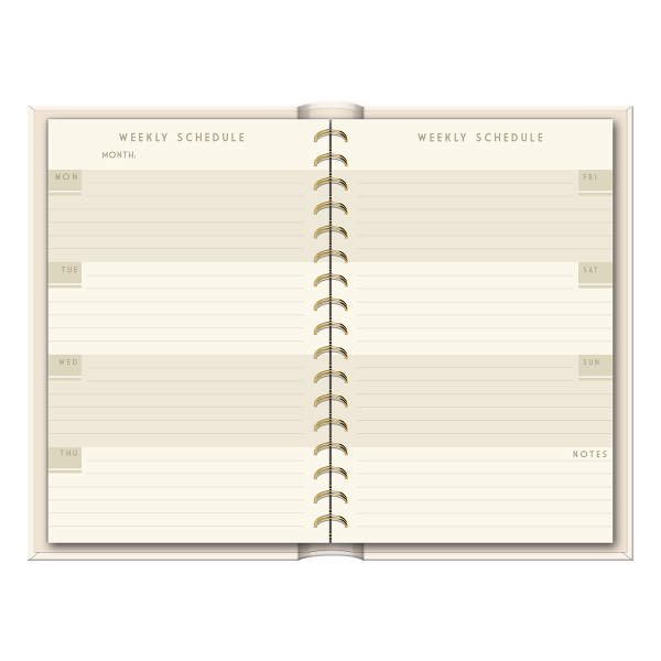 Flower Market Wildflowers Undated Planner