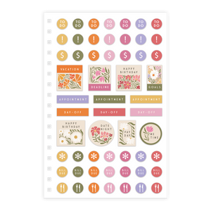 Flower Market Wildflowers Undated Planner