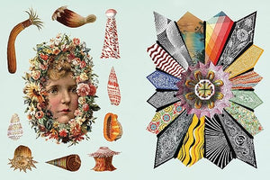 The Antiquarian Sticker Book: Imaginarium: Over 1,000 Exquisite & Enchanting Stickers