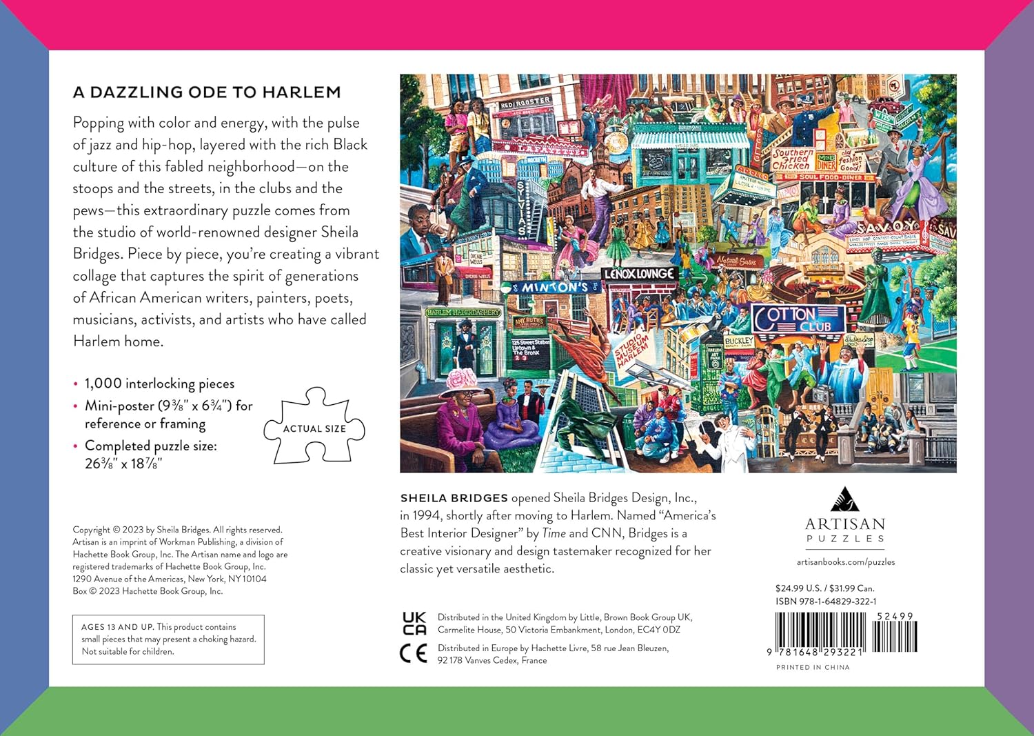 Sheila Bridges: Harlem Puzzle