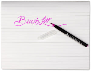 Water Color Bristle Brush Pen Set- 24 Colors