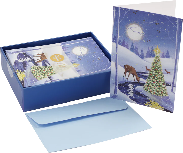 Tranquil Stream Small Boxed Holiday Cards