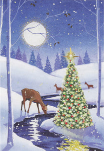 Tranquil Stream Small Boxed Holiday Cards