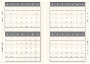 2025 Mushrooms Weekly Planner