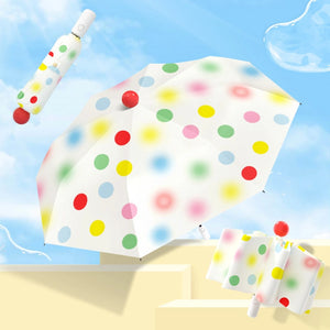 Red Nose Polka Dot Umbrella