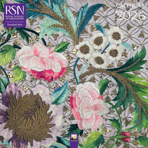 Royal School of Needlework Wall Calendar 2026