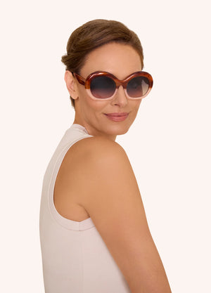 Mahogany & Petal Daria Sunglasses