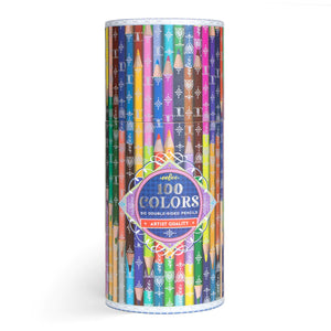 100 Colors - 50 Double-Sided Pencil Set
