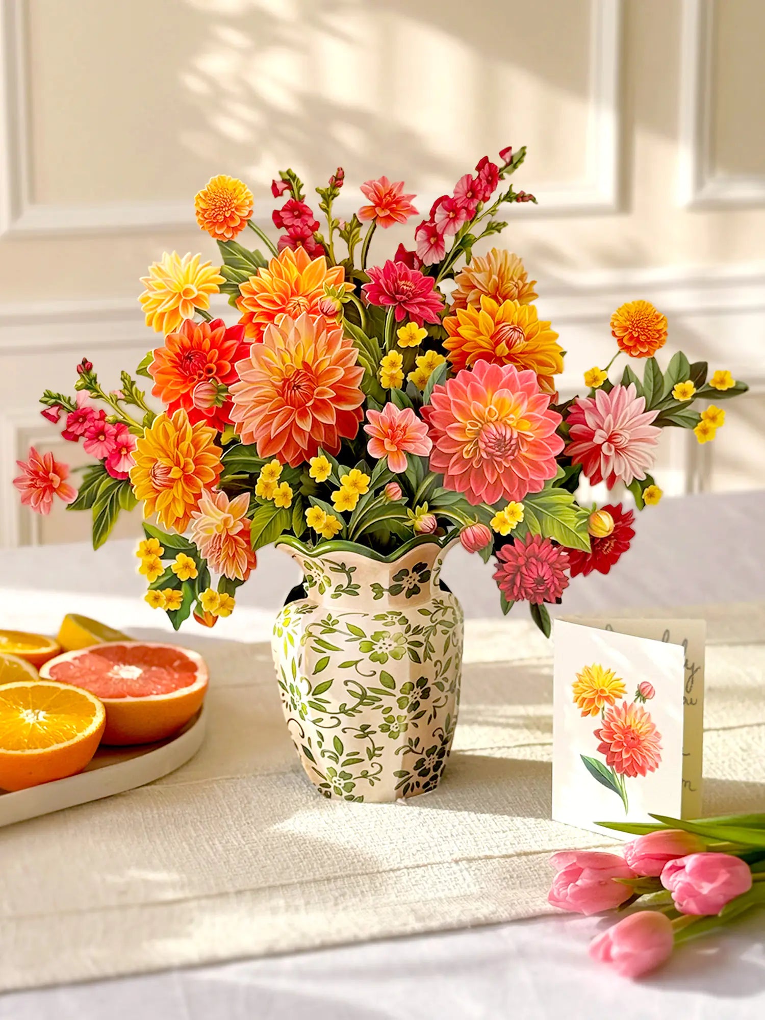 Dahlia Sunrise Flower Bouquet