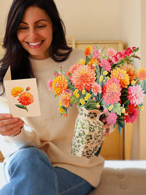 Dahlia Sunrise Flower Bouquet