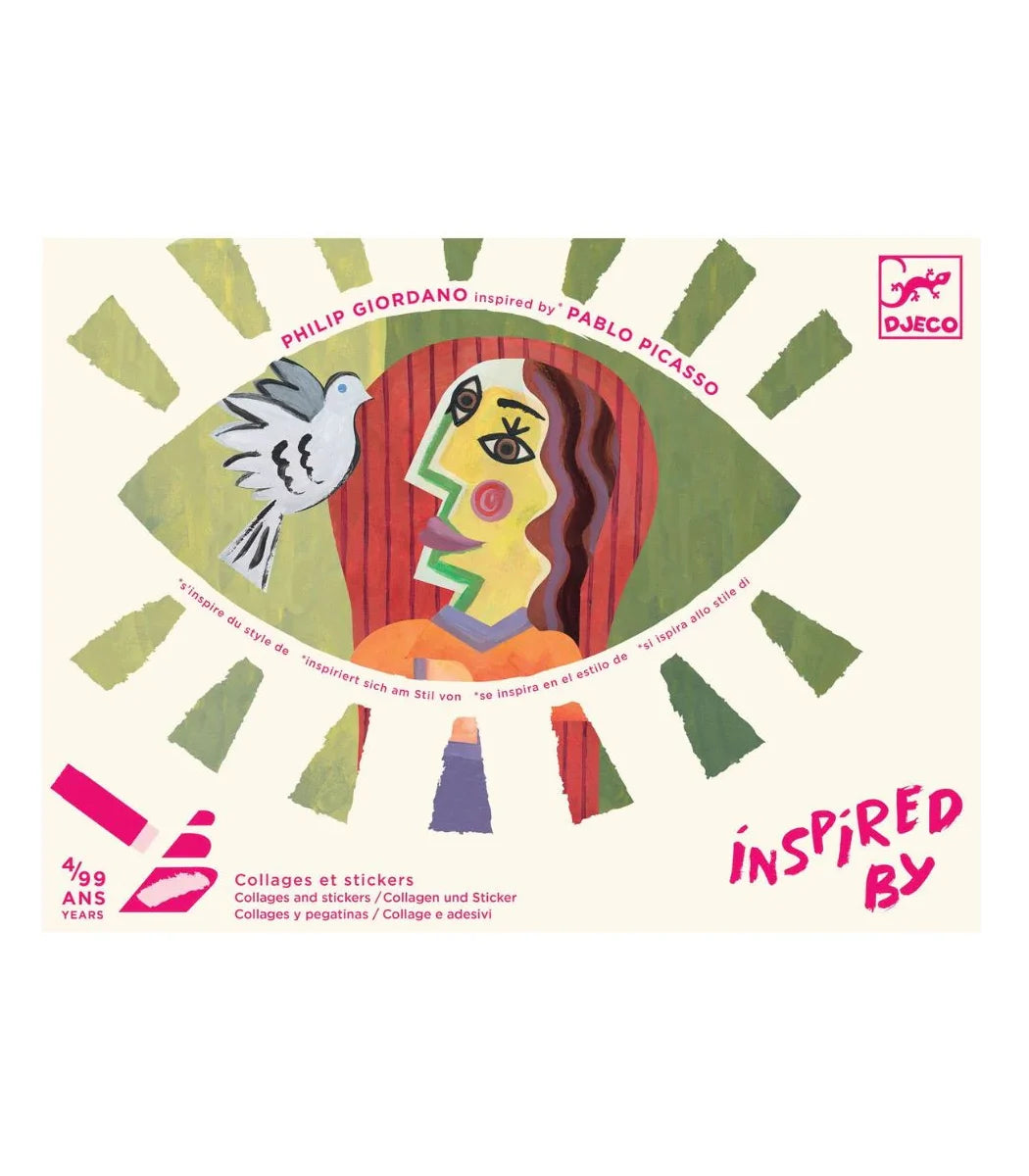 Pablo Picasso Collage and Sticker Set