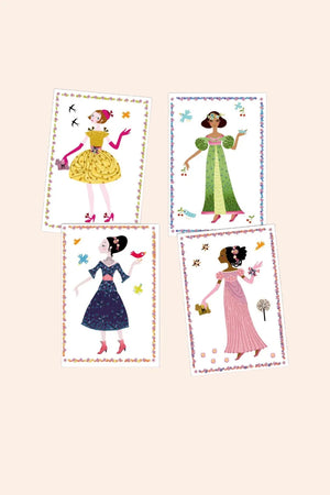 Dresses Through the Season Sticker & Paper dolls Set