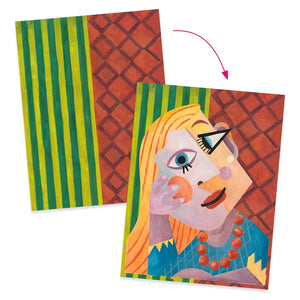 Pablo Picasso Collage and Sticker Set