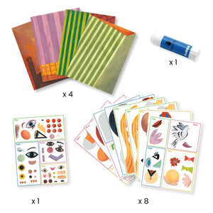 Pablo Picasso Collage and Sticker Set