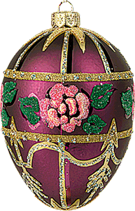 Bouquet Egg Ornament