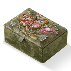 Embroidered Rectangle Box