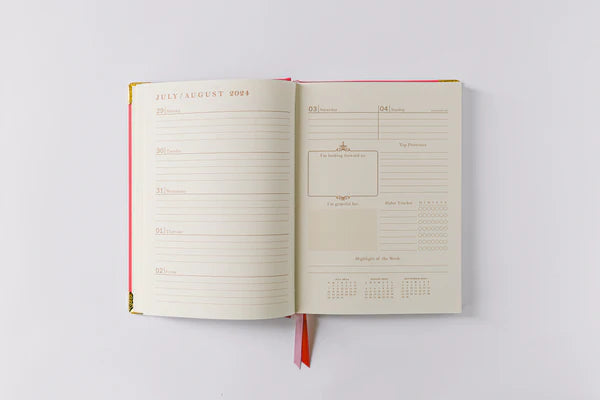 2025 The Good Life 17-Month Weekly Medium Bound Planner