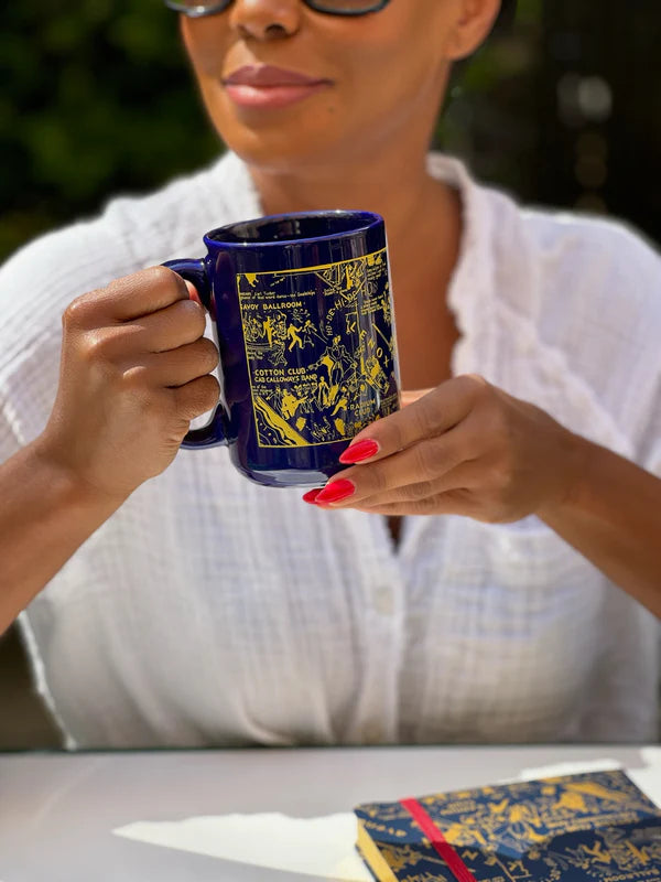 Vintage Harlem Nightclub Map Mug