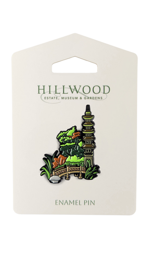 Japanese Garden Enamel Pin