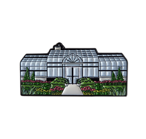 Hillwood Greenhouse Enamel Pin