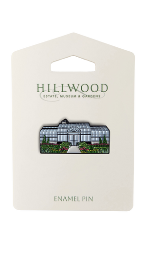 Hillwood Greenhouse Enamel Pin