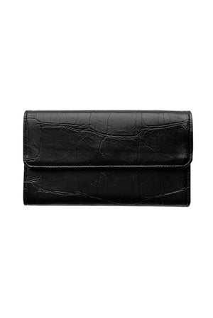 Faux Croc Marnie Mini Tri-fold Wallet