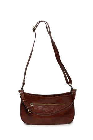Faux Croc Hobo Shoulder/Crossbody Bag