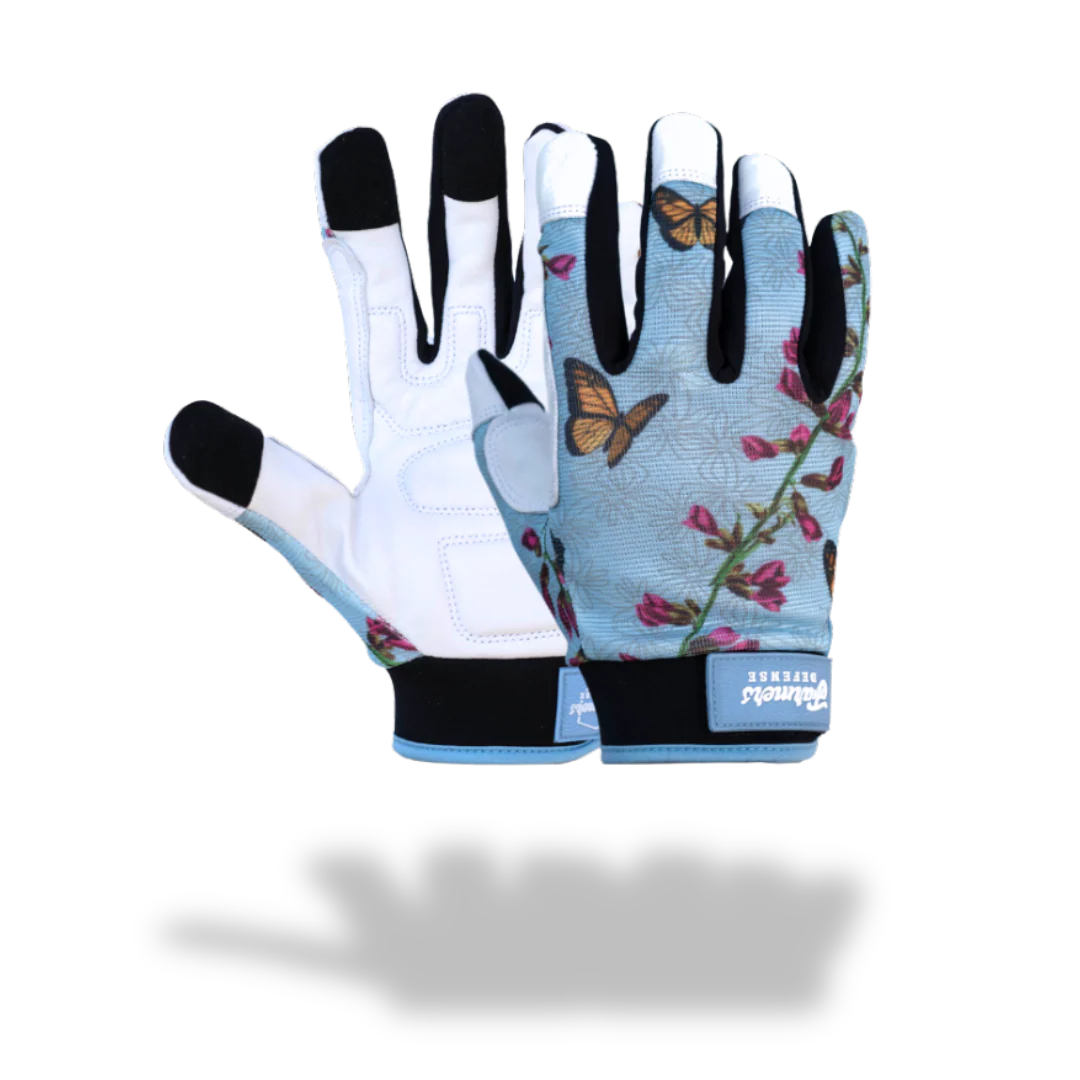 Rugged Guard Leather Gardening Gloves
