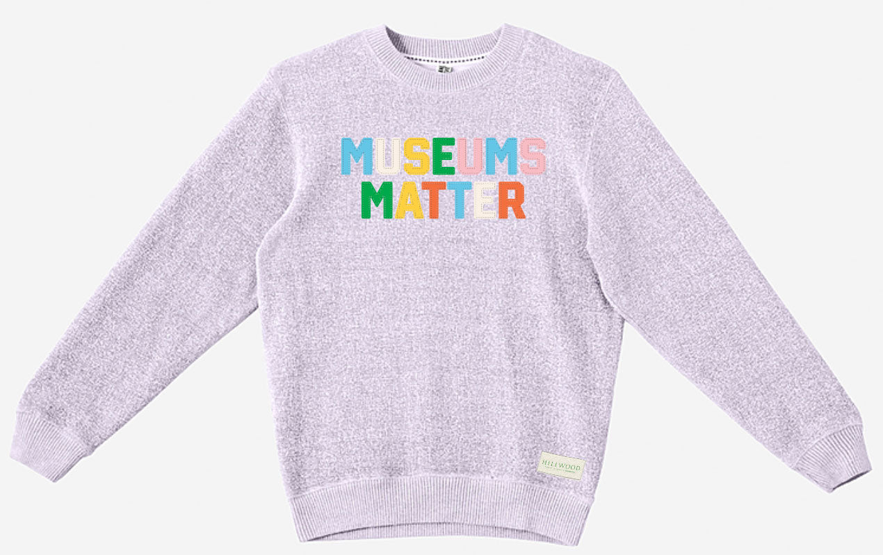 Museums Matter Crew Neck Sweater