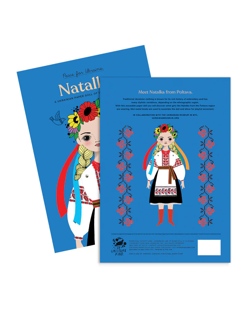 Natalka Paper Doll